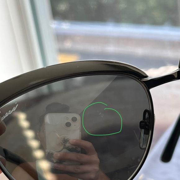 GUCCI gg 4249/s mirrored cat eye sunglasses - Picture 6 of 7